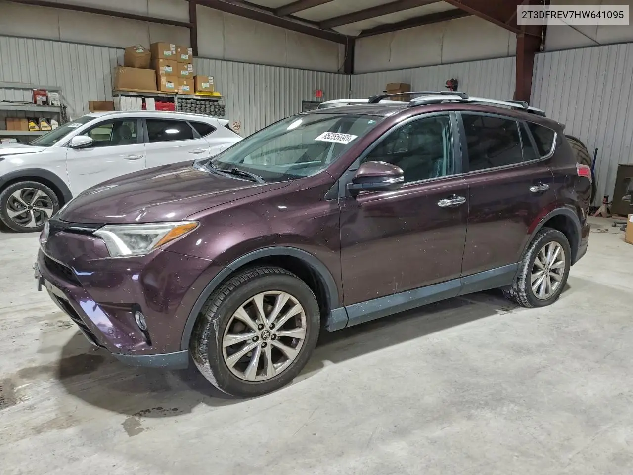 2T3DFREV7HW641095 2017 Toyota Rav4 Limited