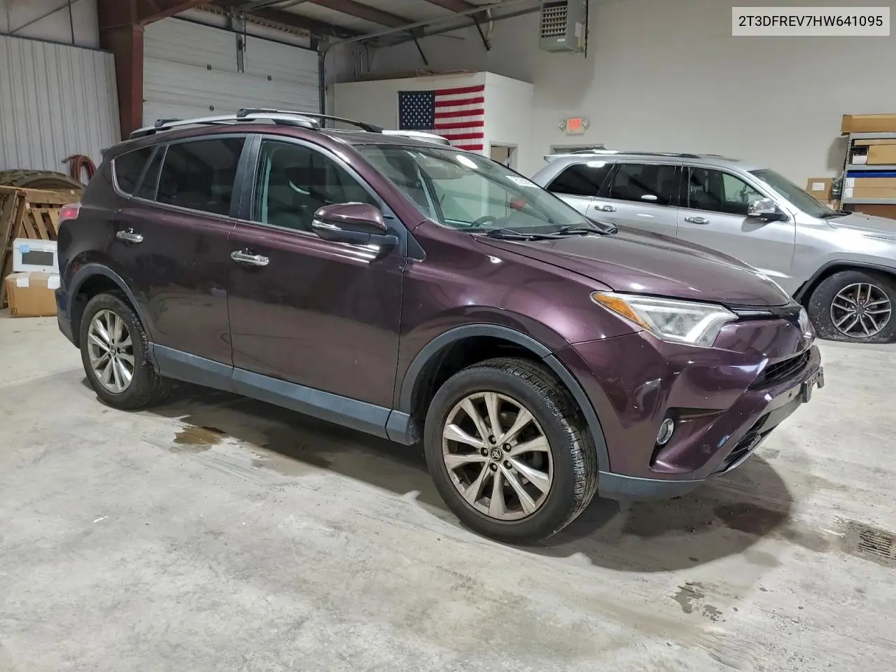 2T3DFREV7HW641095 2017 Toyota Rav4 Limited