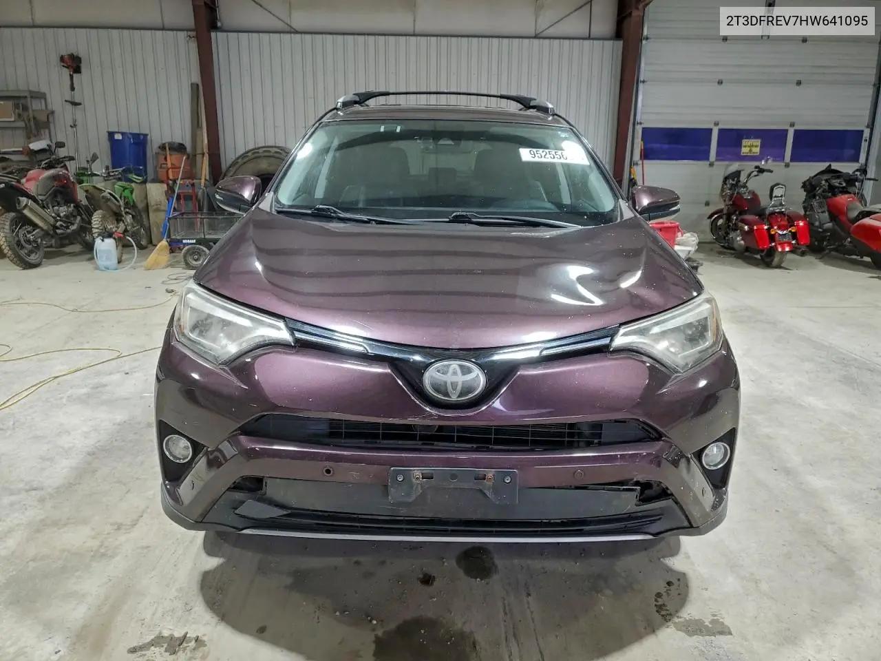 2T3DFREV7HW641095 2017 Toyota Rav4 Limited