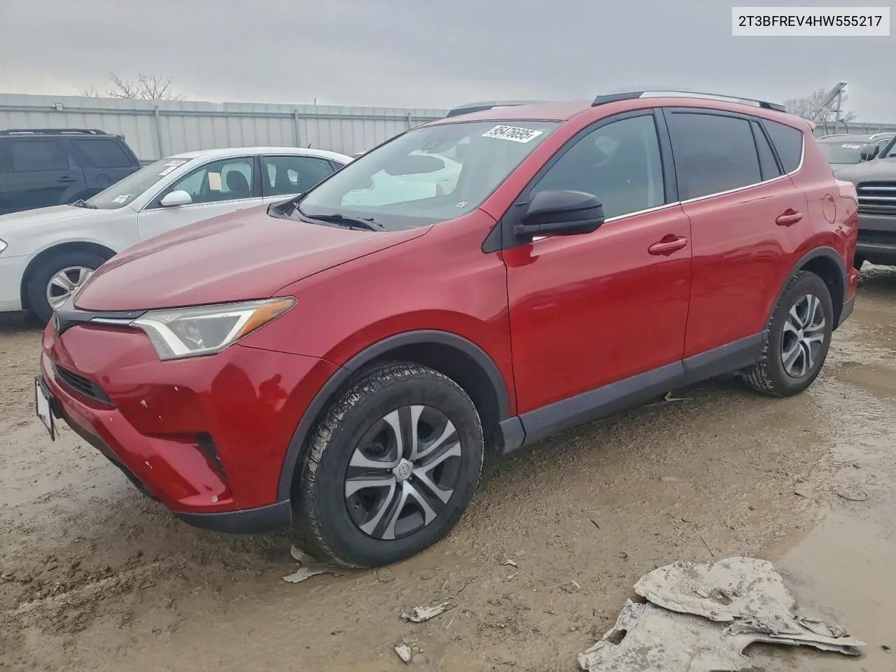 2T3BFREV4HW555217 2017 Toyota Rav4 Le