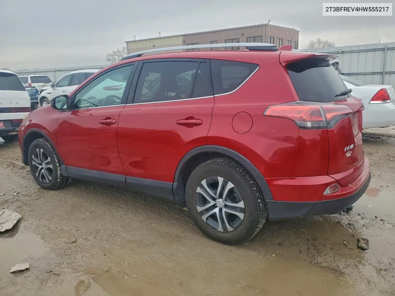 2T3BFREV4HW555217 2017 Toyota Rav4 Le