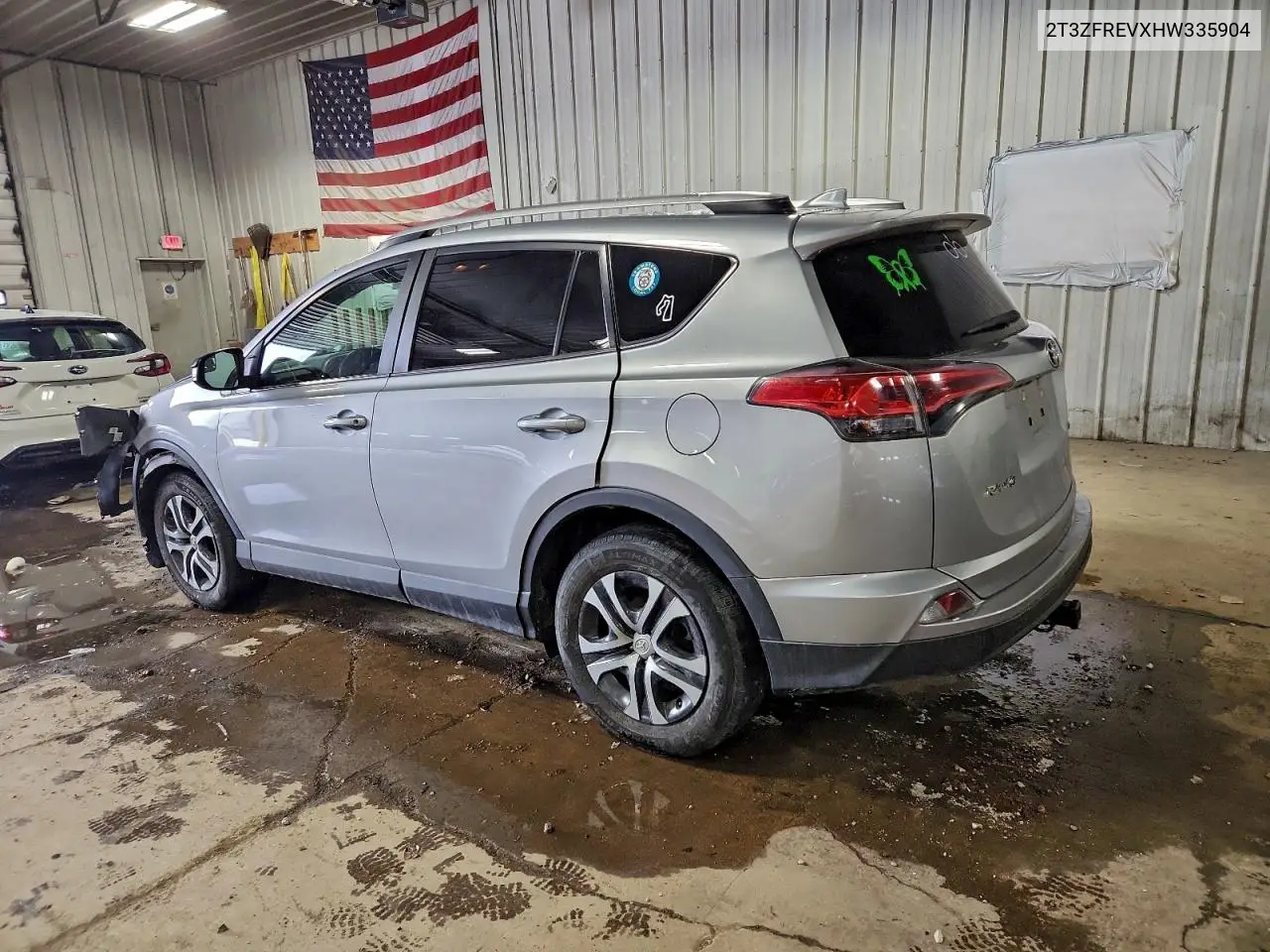 2T3ZFREVXHW335904 2017 Toyota Rav4 Le