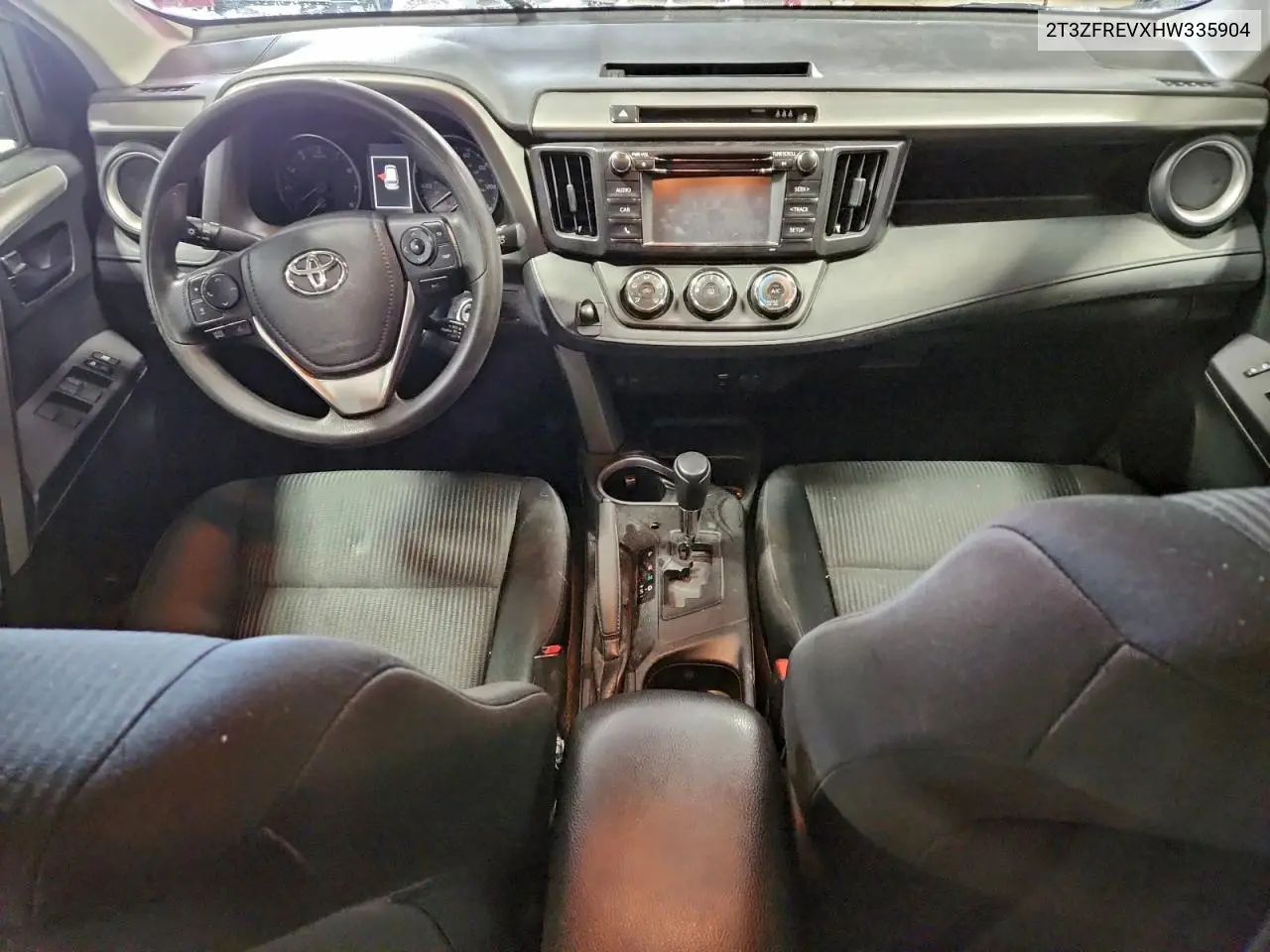 2T3ZFREVXHW335904 2017 Toyota Rav4 Le