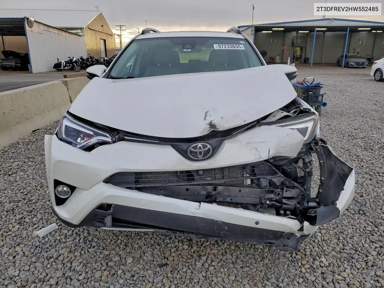 2T3DFREV2HW552485 2017 Toyota Rav4 Limited
