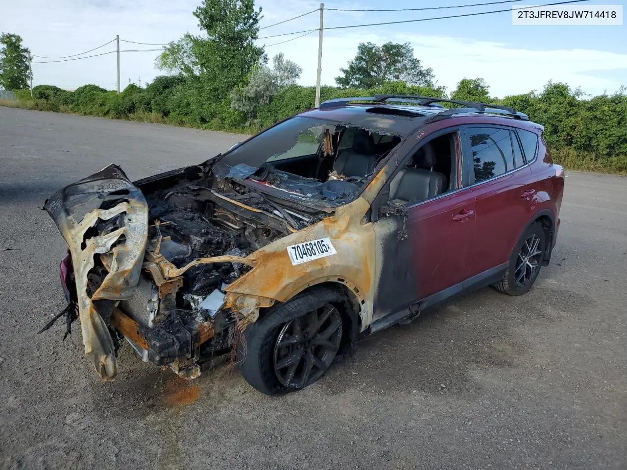 2T3JFREV8JW714418 2018 Toyota Rav4 Se