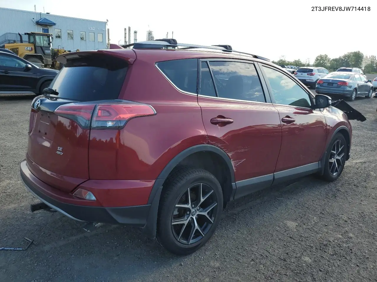 2T3JFREV8JW714418 2018 Toyota Rav4 Se
