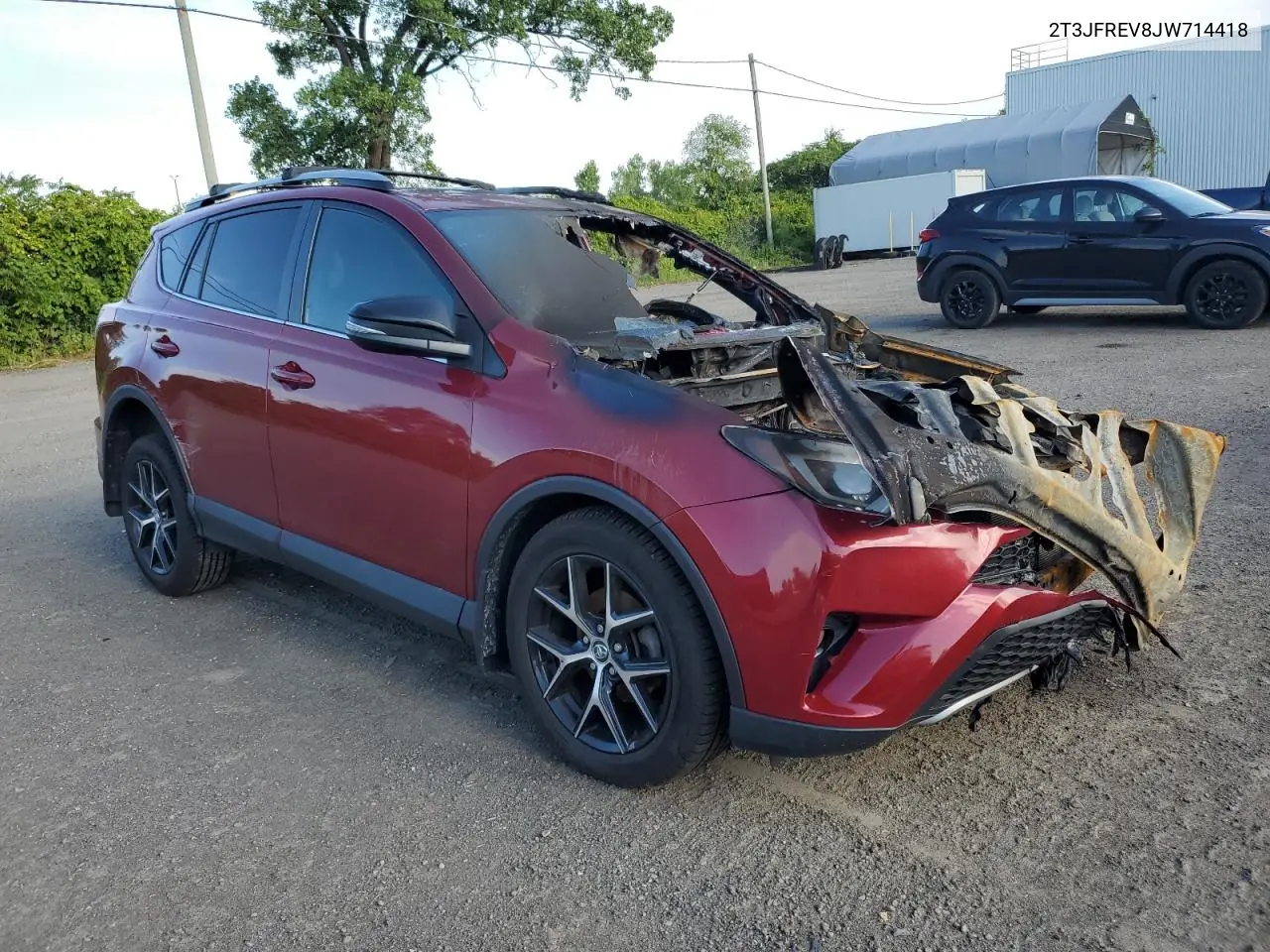 2T3JFREV8JW714418 2018 Toyota Rav4 Se
