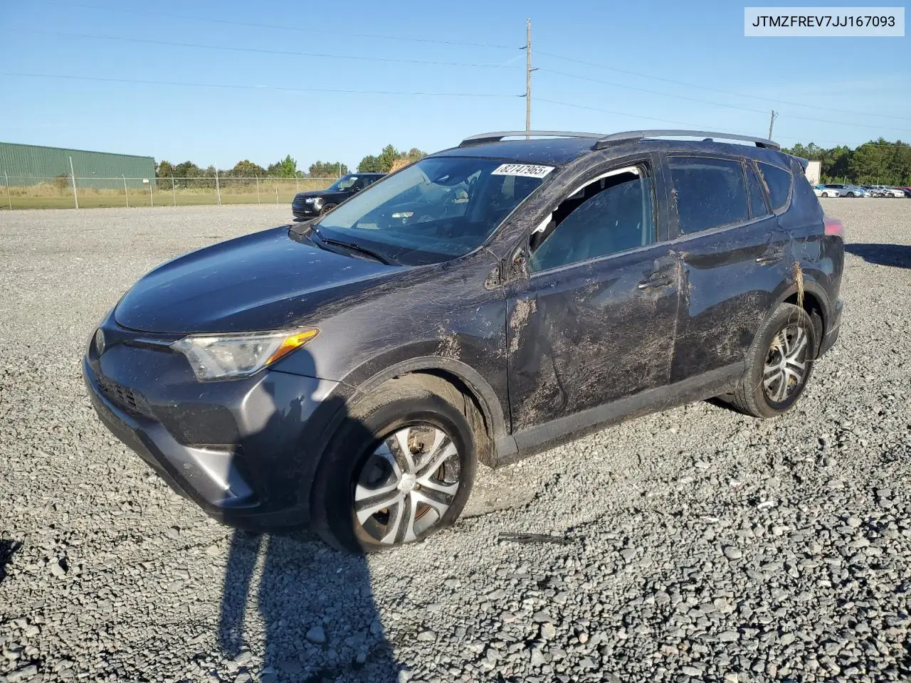 JTMZFREV7JJ167093 2018 Toyota Rav4 Le