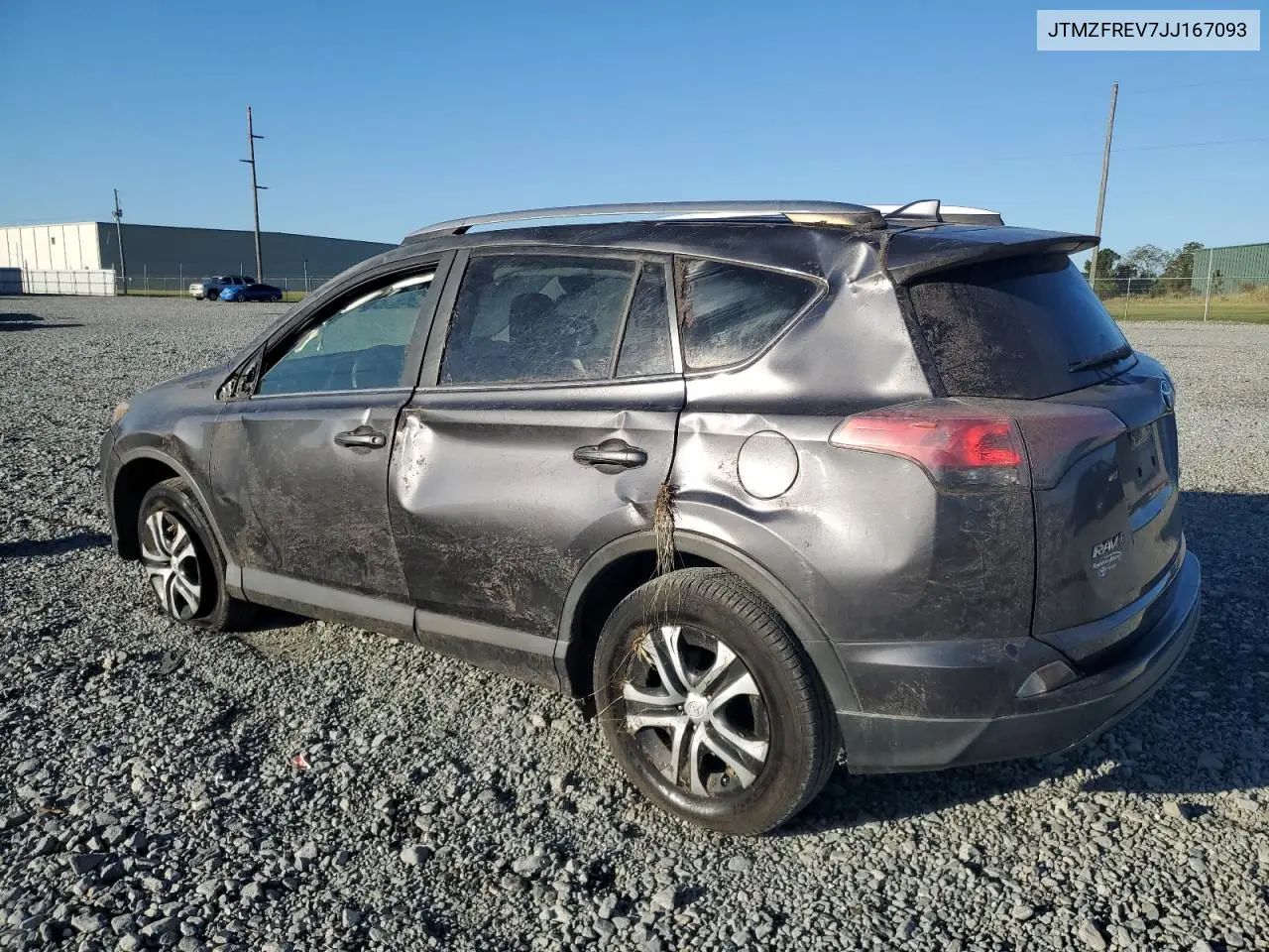 JTMZFREV7JJ167093 2018 Toyota Rav4 Le
