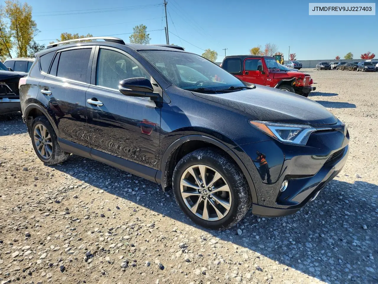 JTMDFREV9JJ227403 2018 Toyota Rav4 Limited