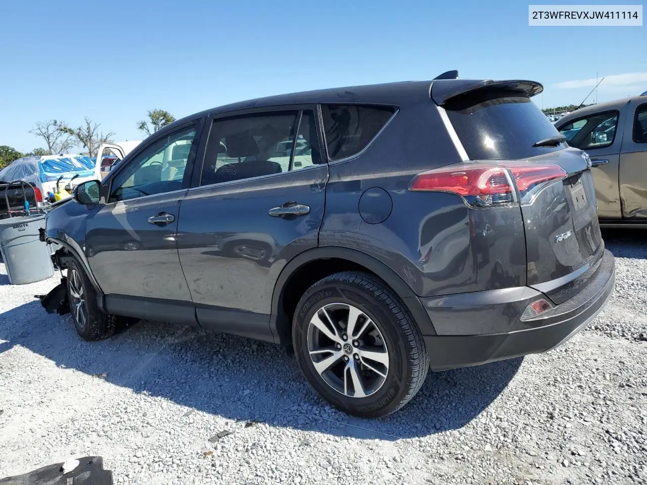 2T3WFREVXJW411114 2018 Toyota Rav4 Adventure