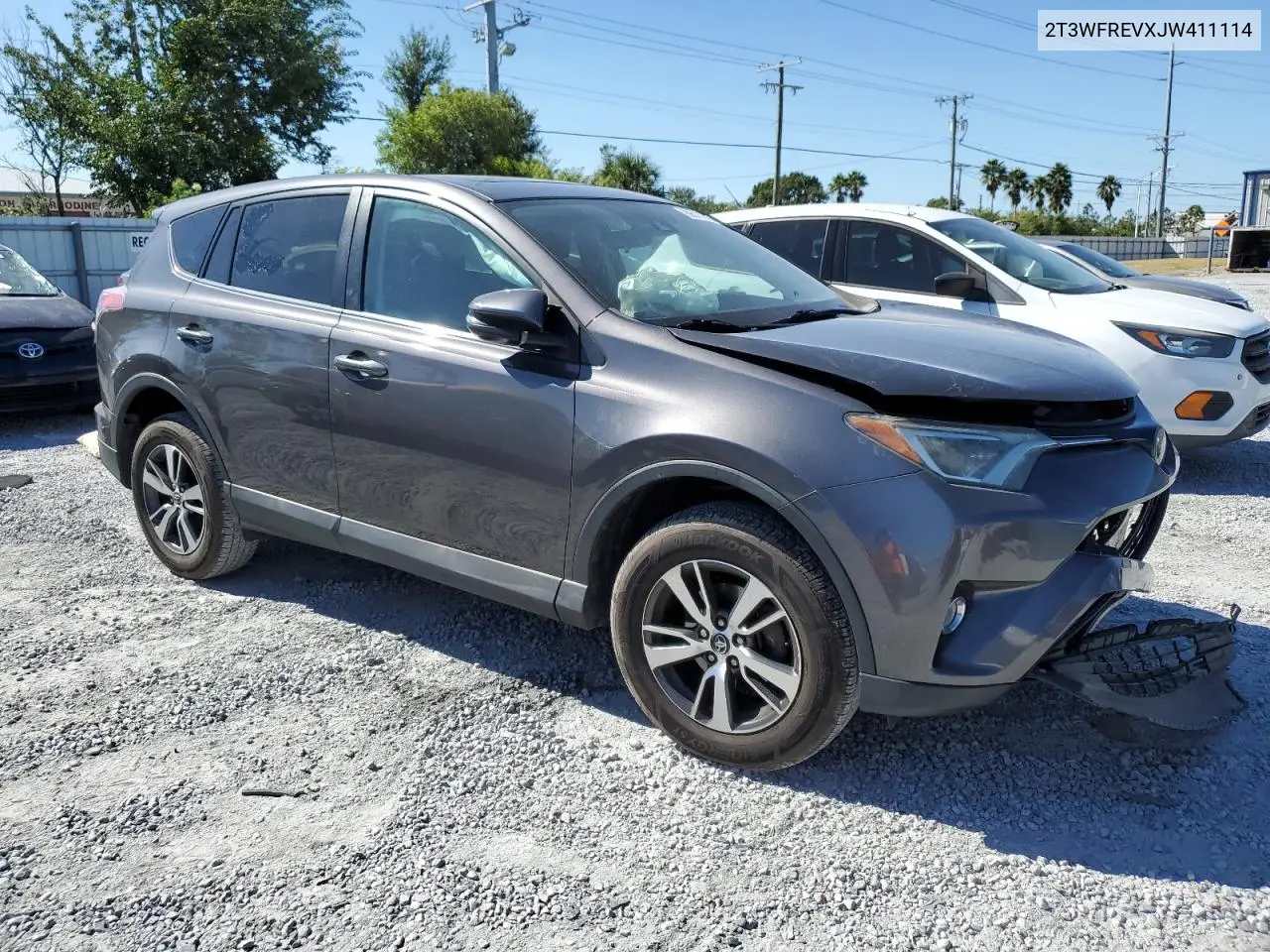 2T3WFREVXJW411114 2018 Toyota Rav4 Adventure