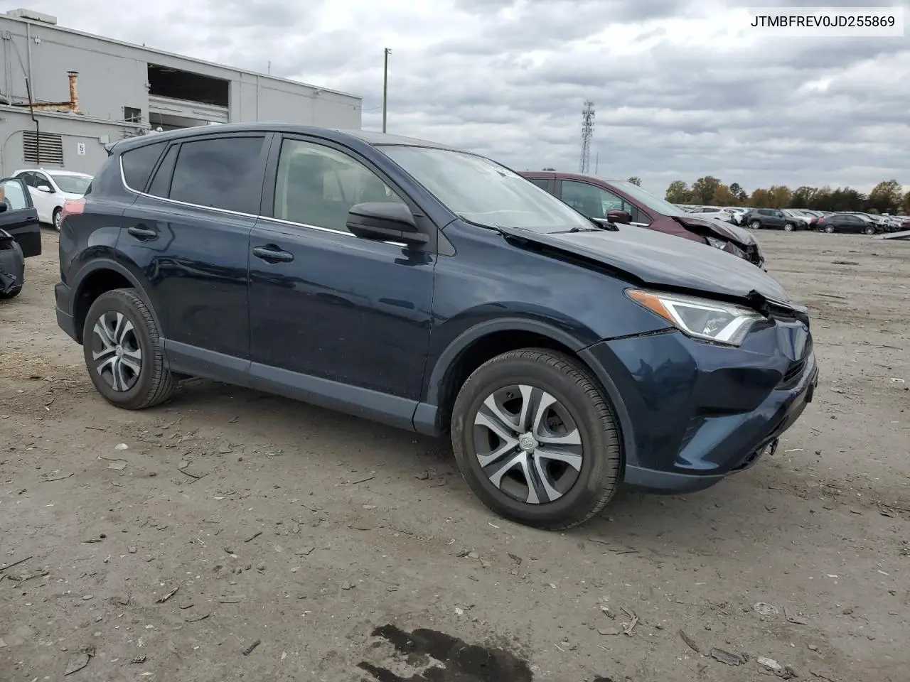 JTMBFREV0JD255869 2018 Toyota Rav4 Le