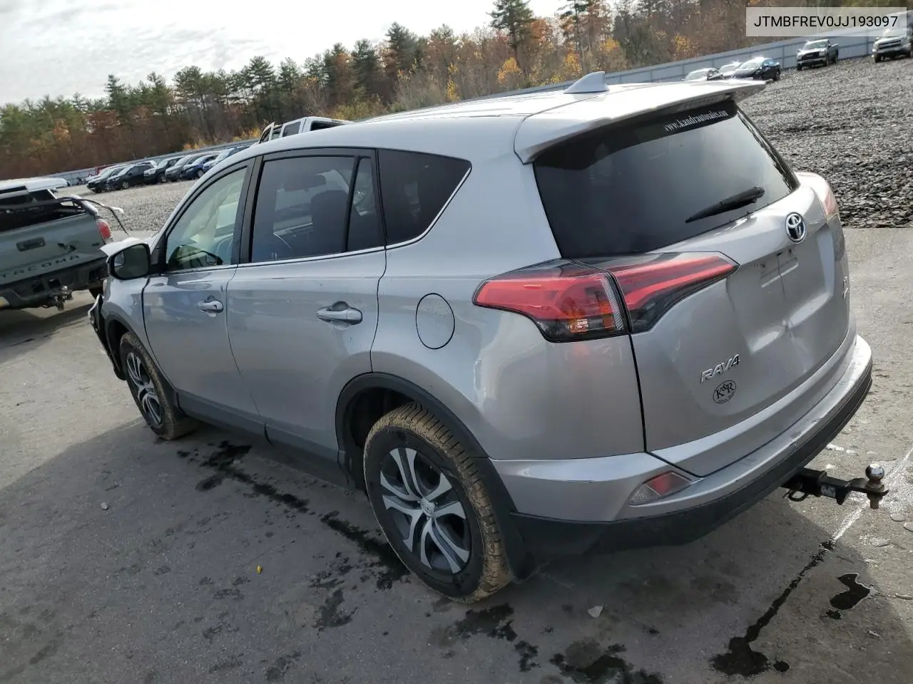 JTMBFREV0JJ193097 2018 Toyota Rav4 Le