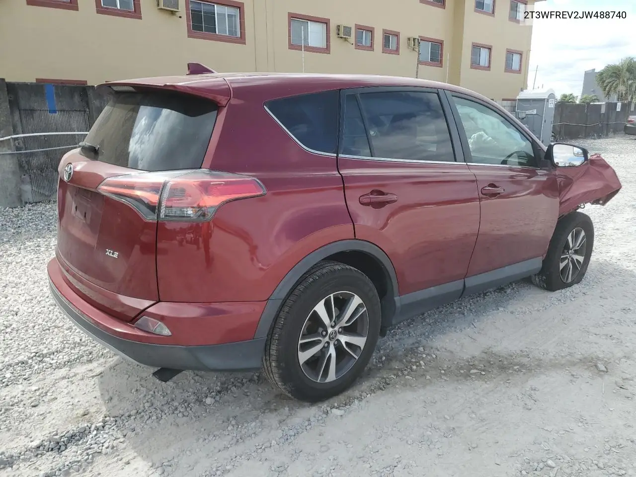 2T3WFREV2JW488740 2018 Toyota Rav4 Adventure