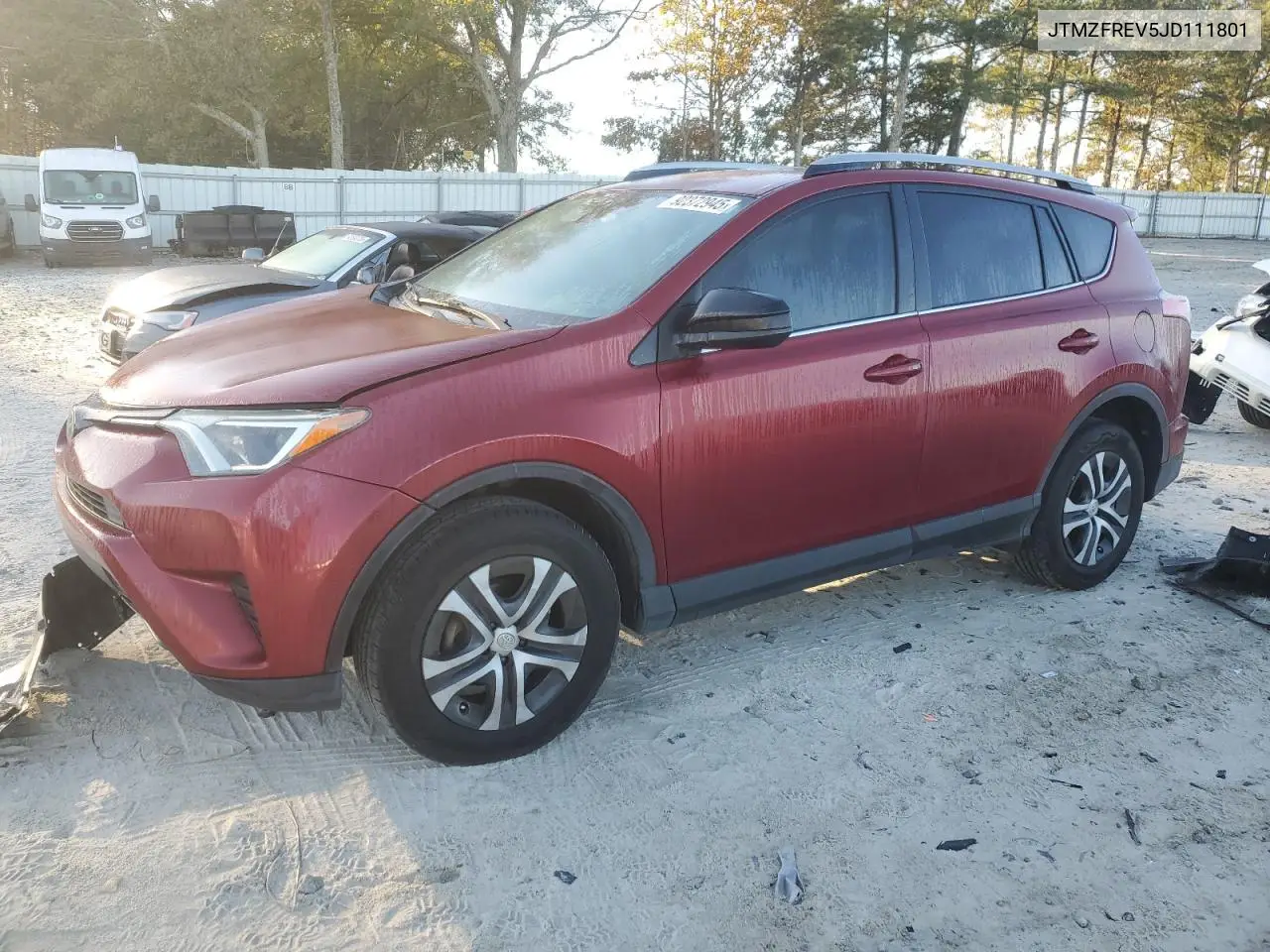 JTMZFREV5JD111801 2018 Toyota Rav4 Le