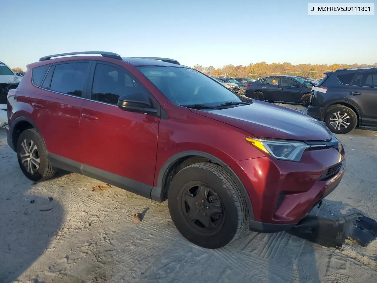 JTMZFREV5JD111801 2018 Toyota Rav4 Le