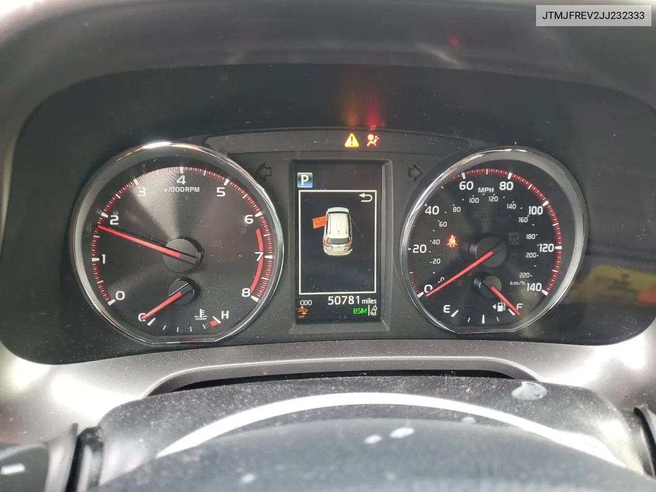 JTMJFREV2JJ232333 2018 Toyota Rav4 Se