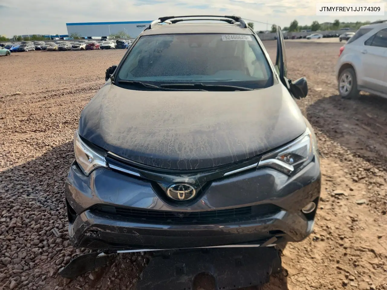 JTMYFREV1JJ174309 2018 Toyota Rav4 Limited