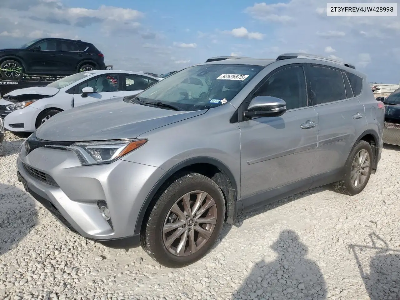 2T3YFREV4JW428998 2018 Toyota Rav4 Limited