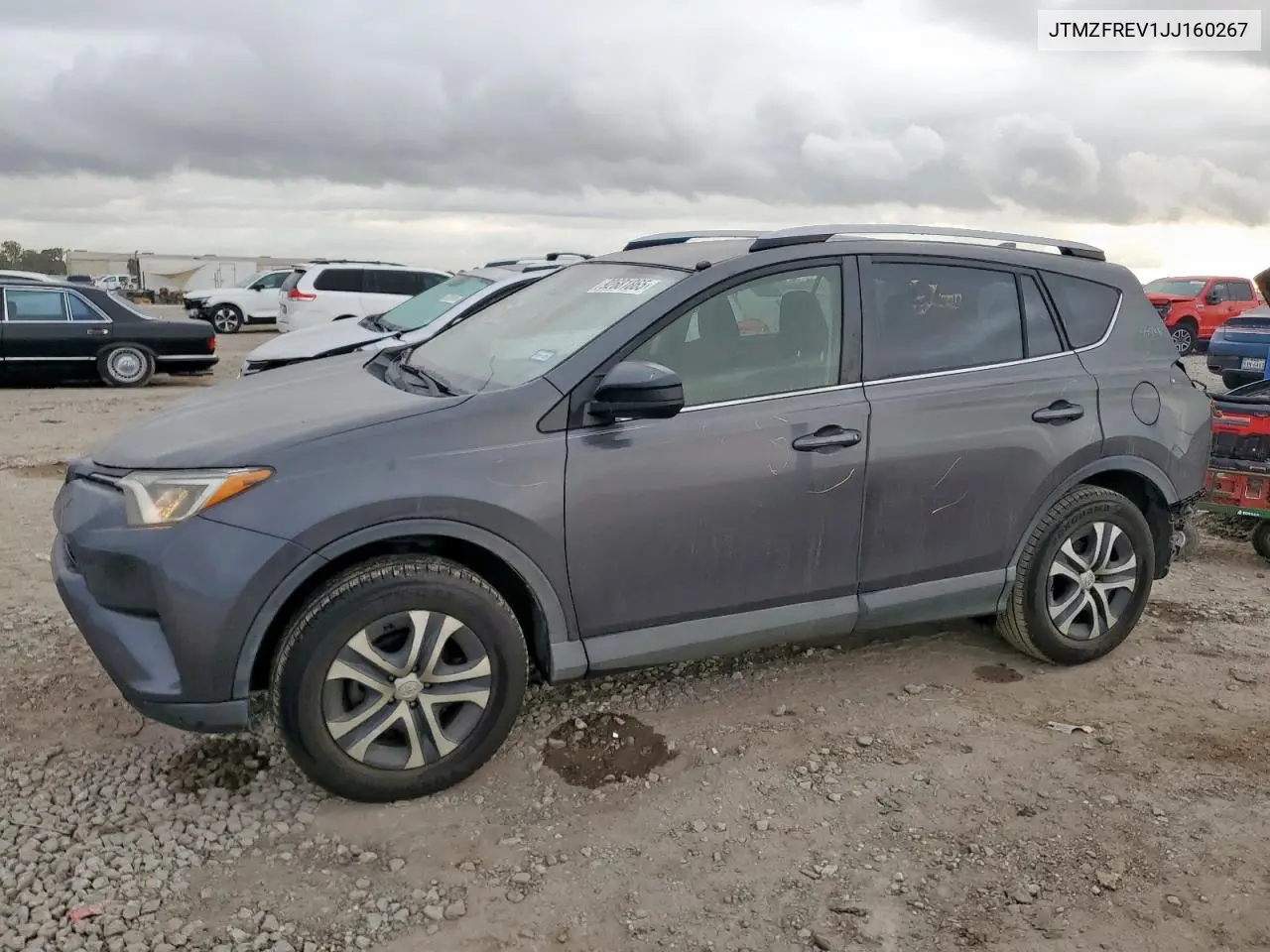 JTMZFREV1JJ160267 2018 Toyota Rav4 Le