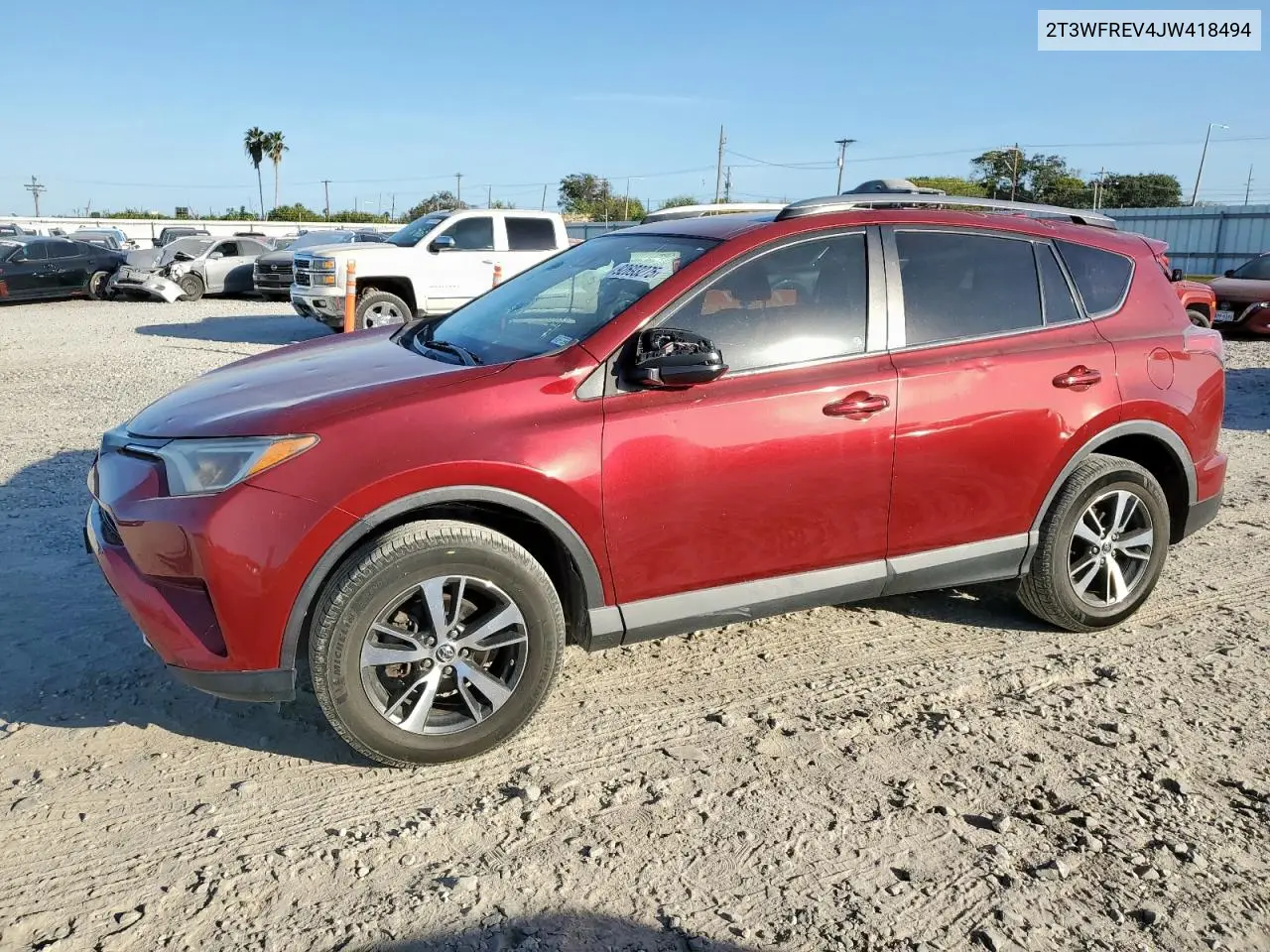 2T3WFREV4JW418494 2018 Toyota Rav4 Adventure