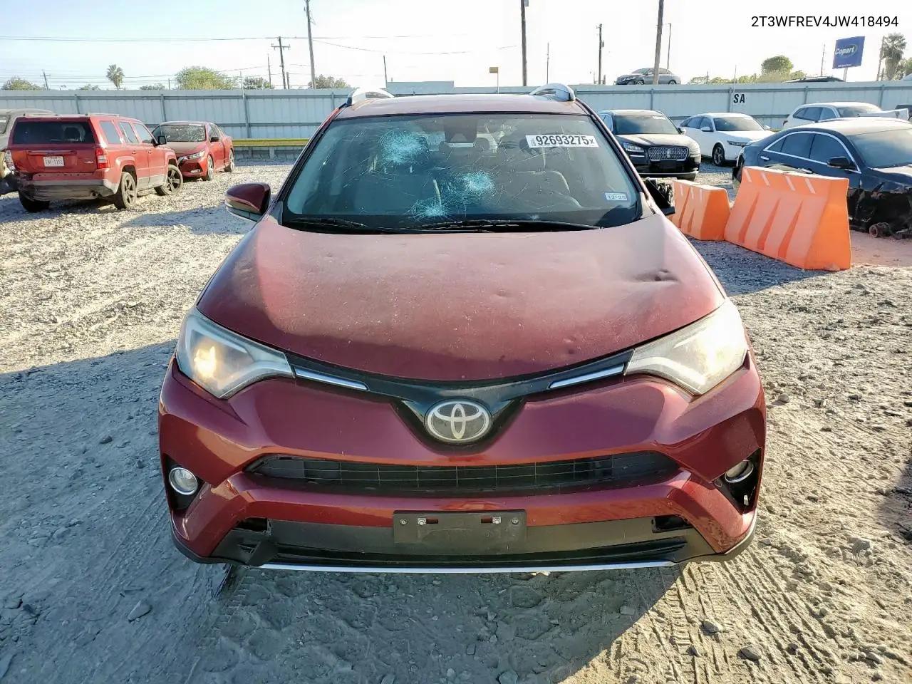 2T3WFREV4JW418494 2018 Toyota Rav4 Adventure