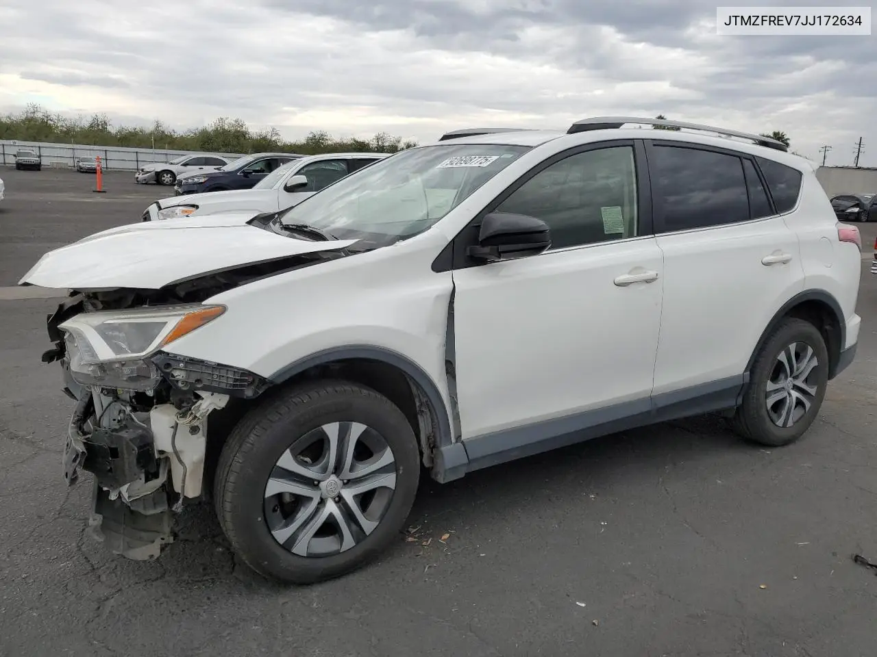 JTMZFREV7JJ172634 2018 Toyota Rav4 Le