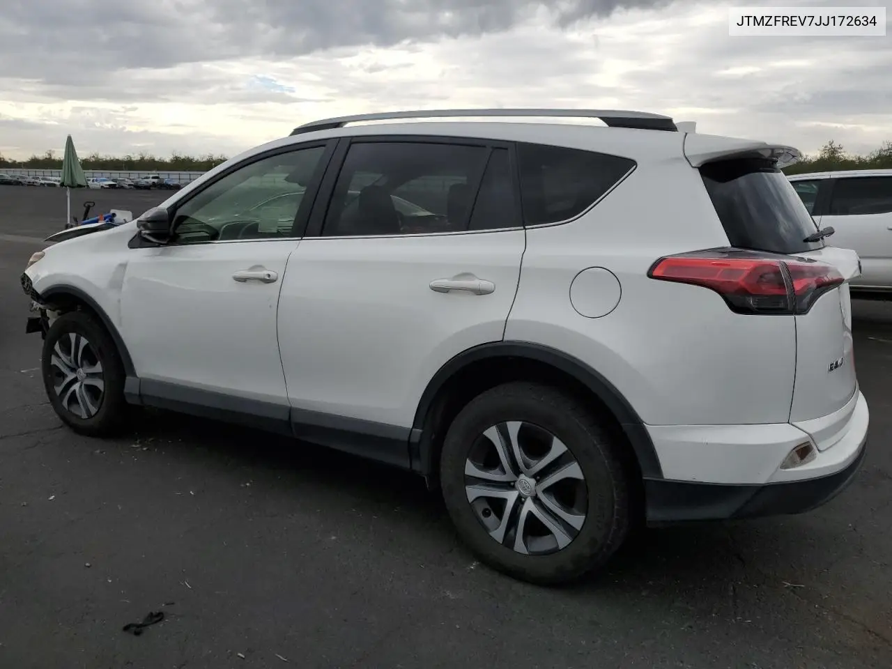JTMZFREV7JJ172634 2018 Toyota Rav4 Le