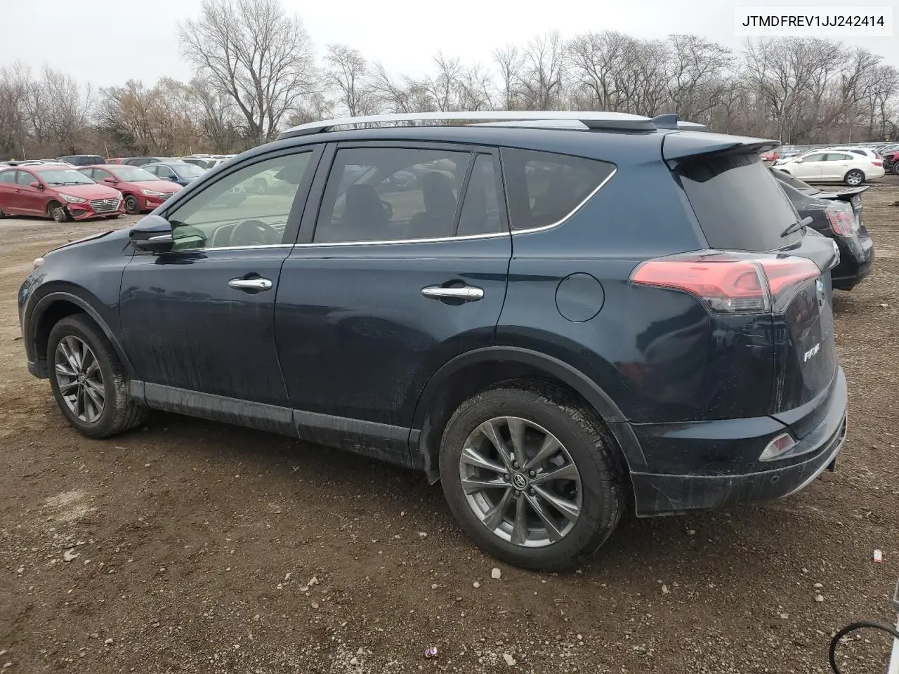 JTMDFREV1JJ242414 2018 Toyota Rav4 Limited