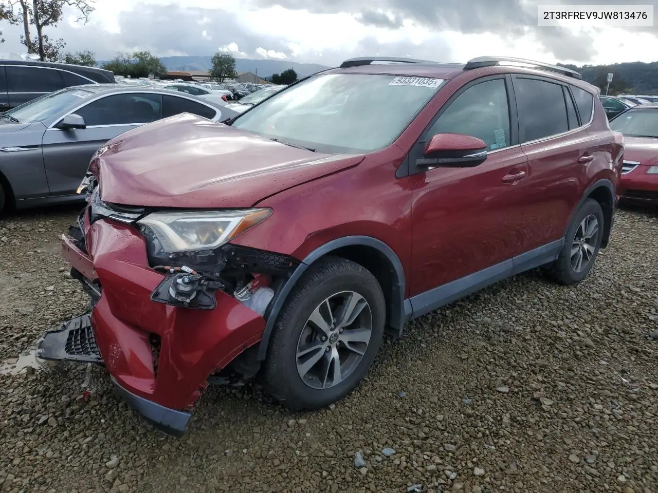 2T3RFREV9JW813476 2018 Toyota Rav4 Adventure