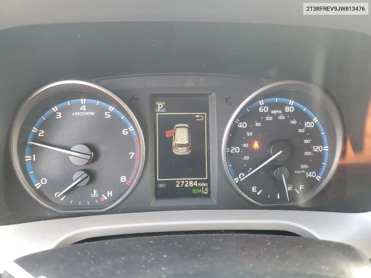 2T3RFREV9JW813476 2018 Toyota Rav4 Adventure