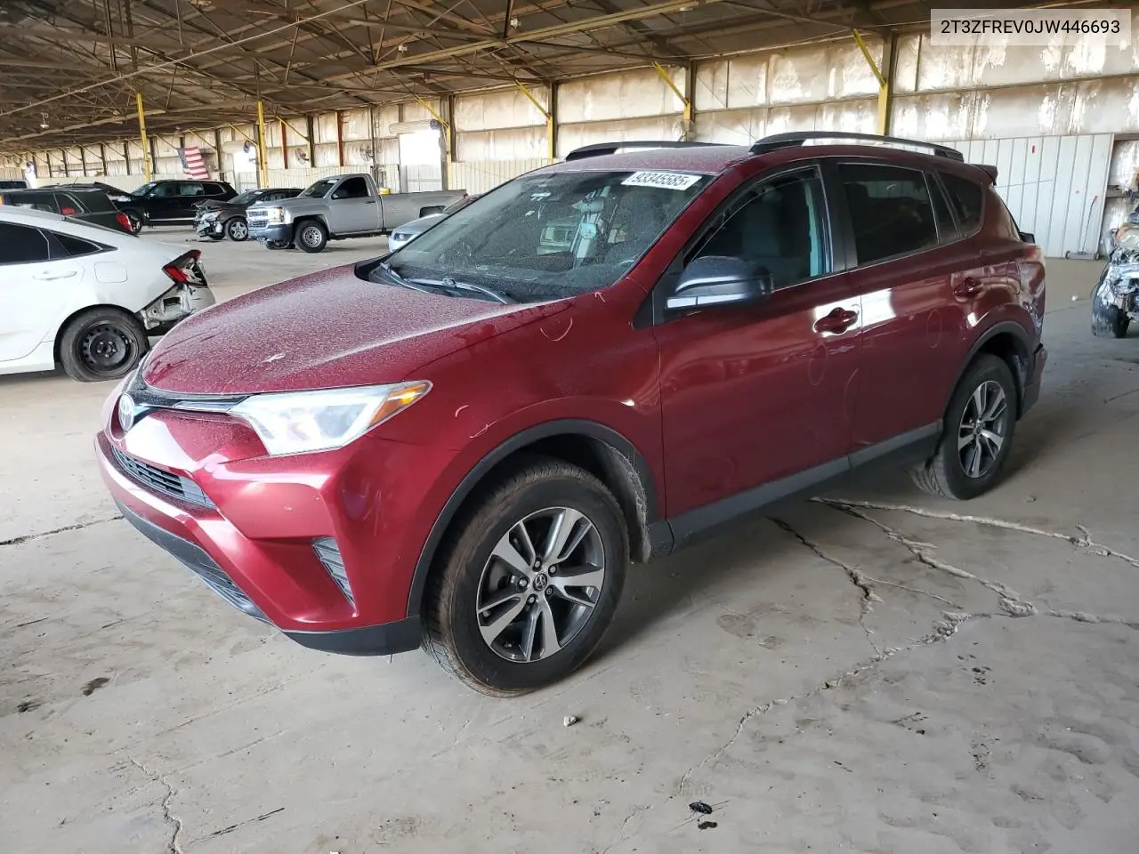 2T3ZFREV0JW446693 2018 Toyota Rav4 Le