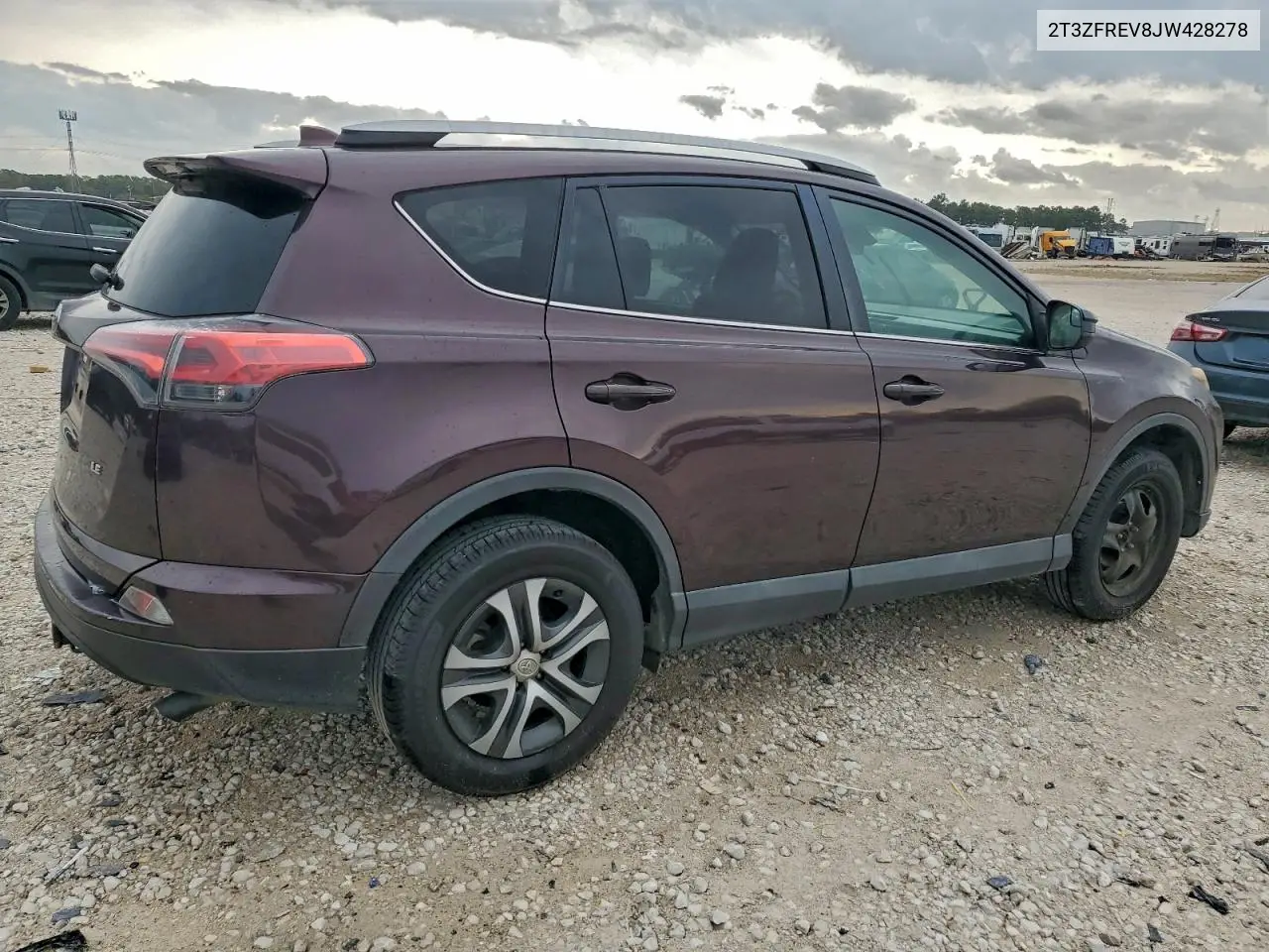2T3ZFREV8JW428278 2018 Toyota Rav4 Le
