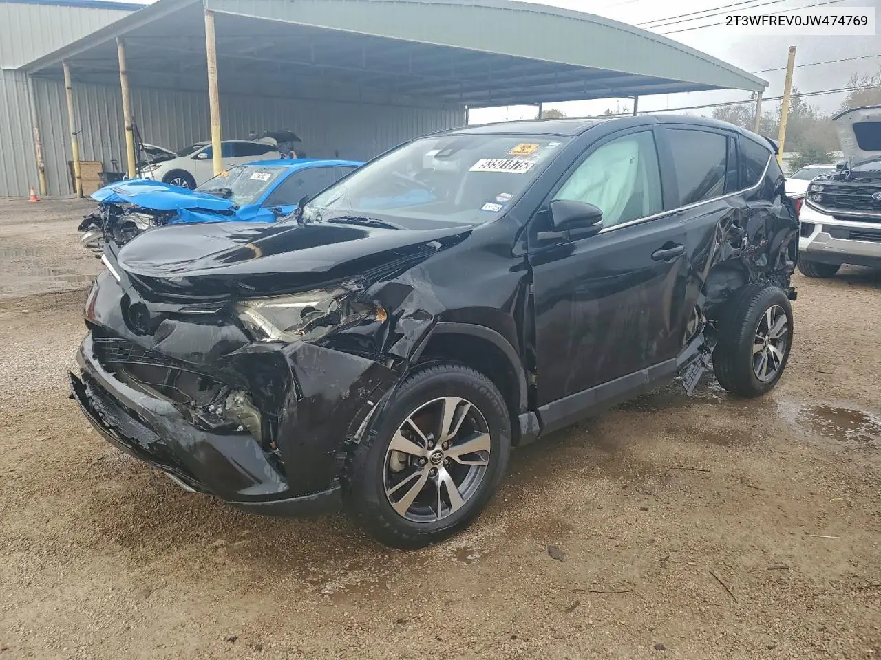 2T3WFREV0JW474769 2018 Toyota Rav4 Adventure