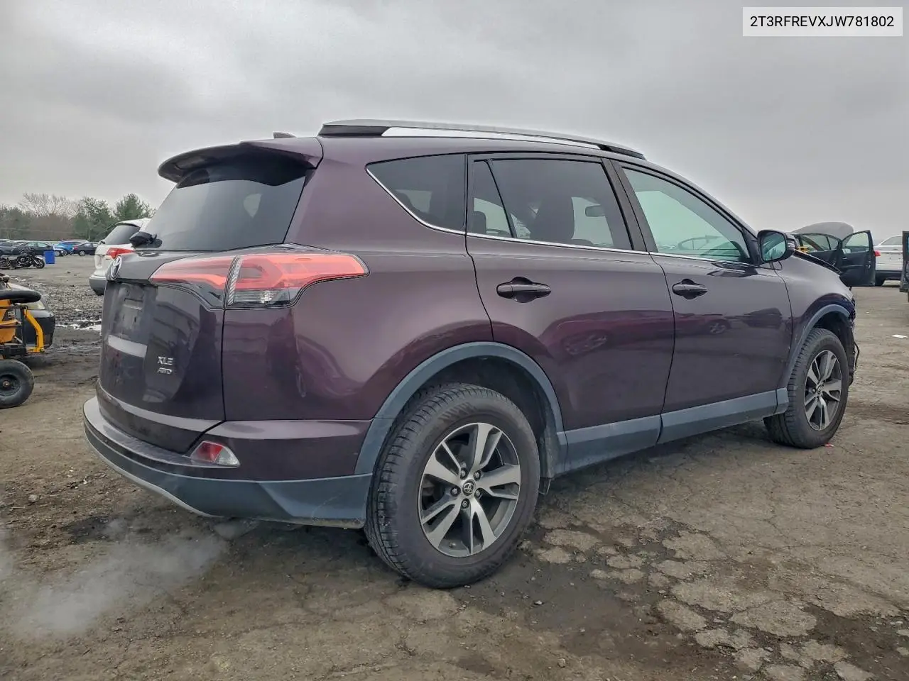 2T3RFREVXJW781802 2018 Toyota Rav4 Adventure