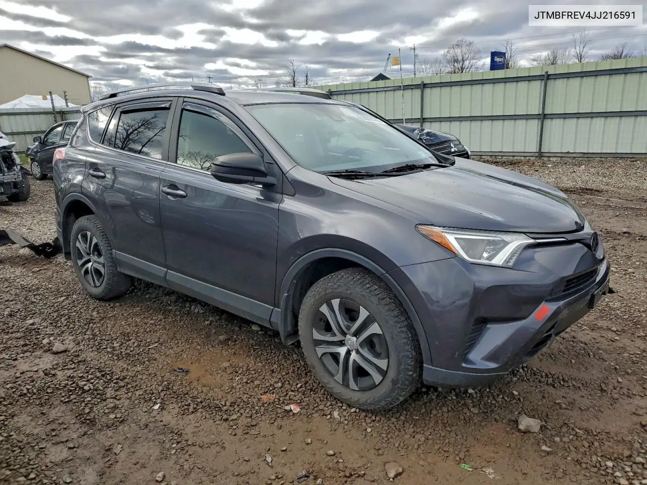 JTMBFREV4JJ216591 2018 Toyota Rav4 Le