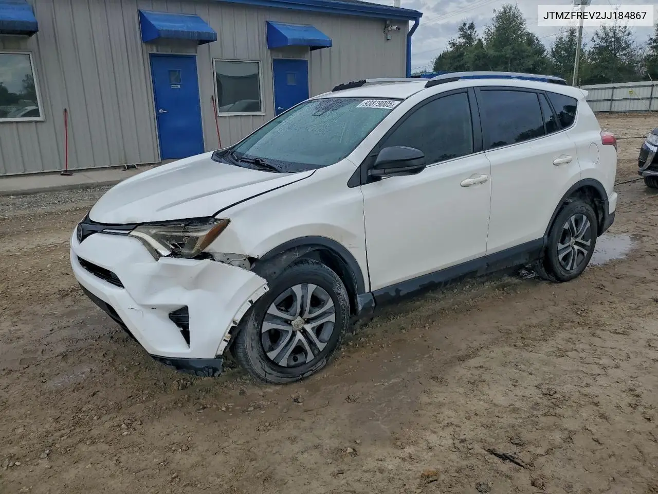 JTMZFREV2JJ184867 2018 Toyota Rav4 Le