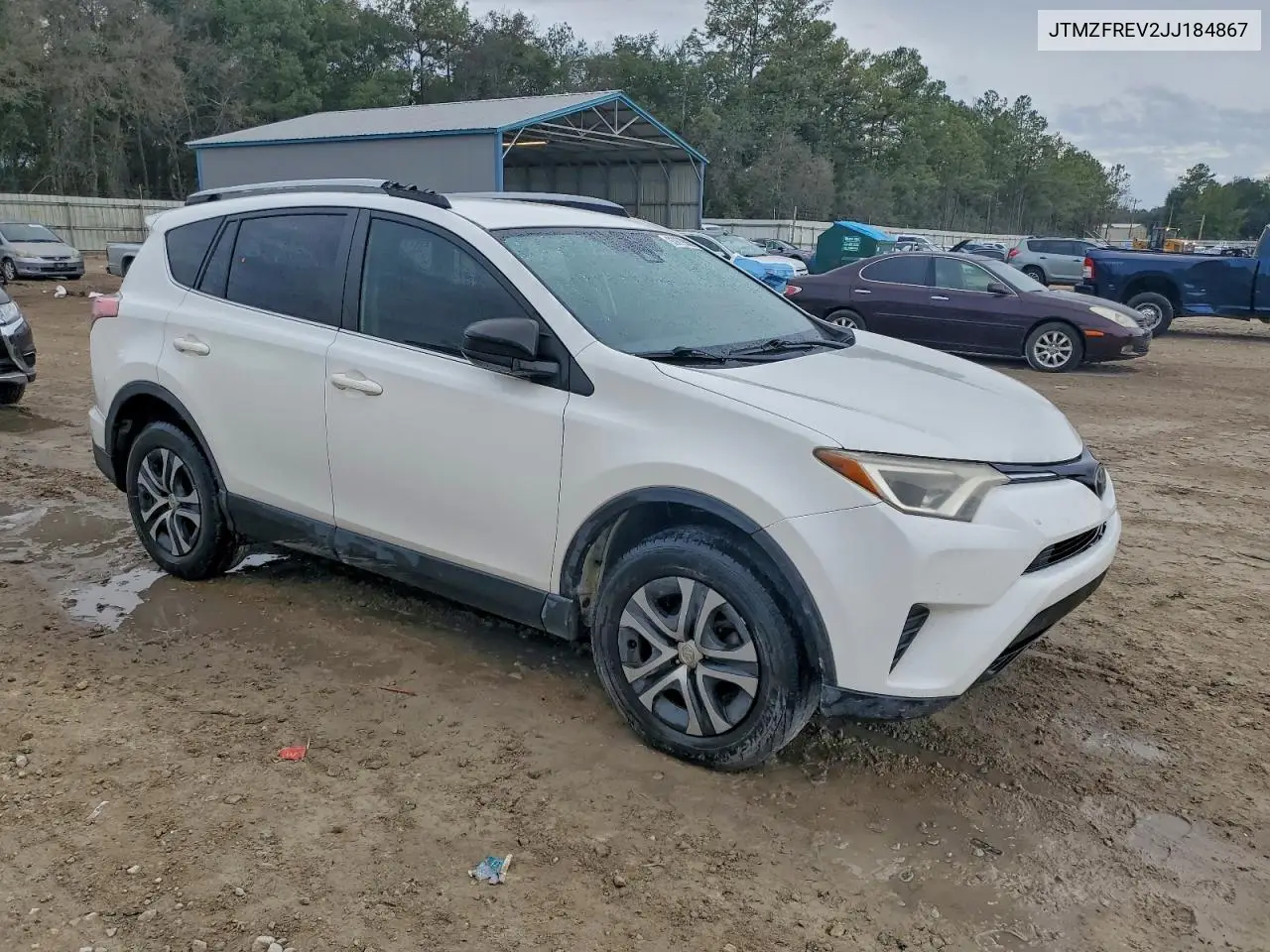 JTMZFREV2JJ184867 2018 Toyota Rav4 Le