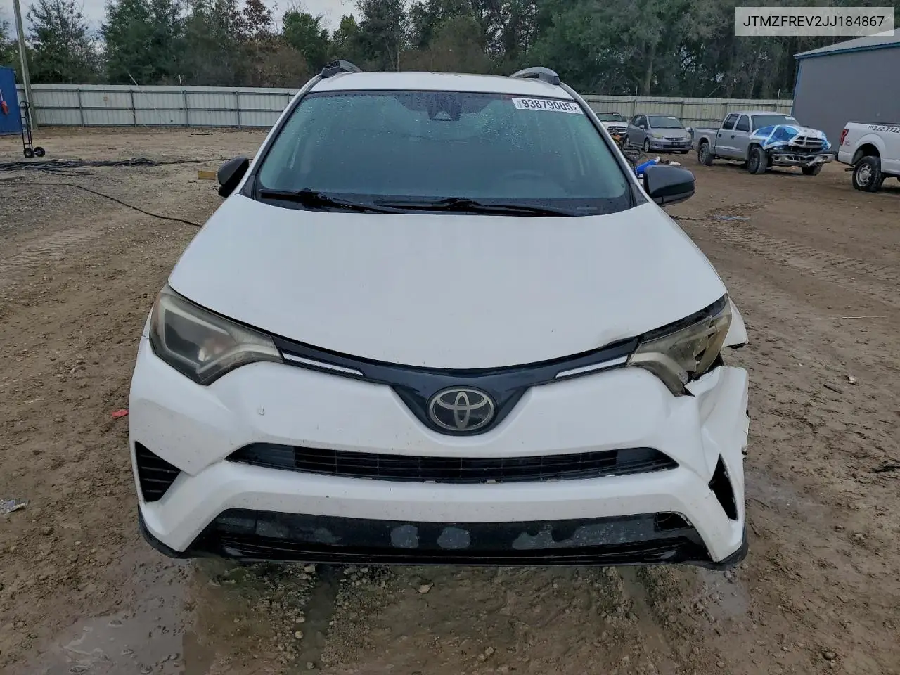 JTMZFREV2JJ184867 2018 Toyota Rav4 Le