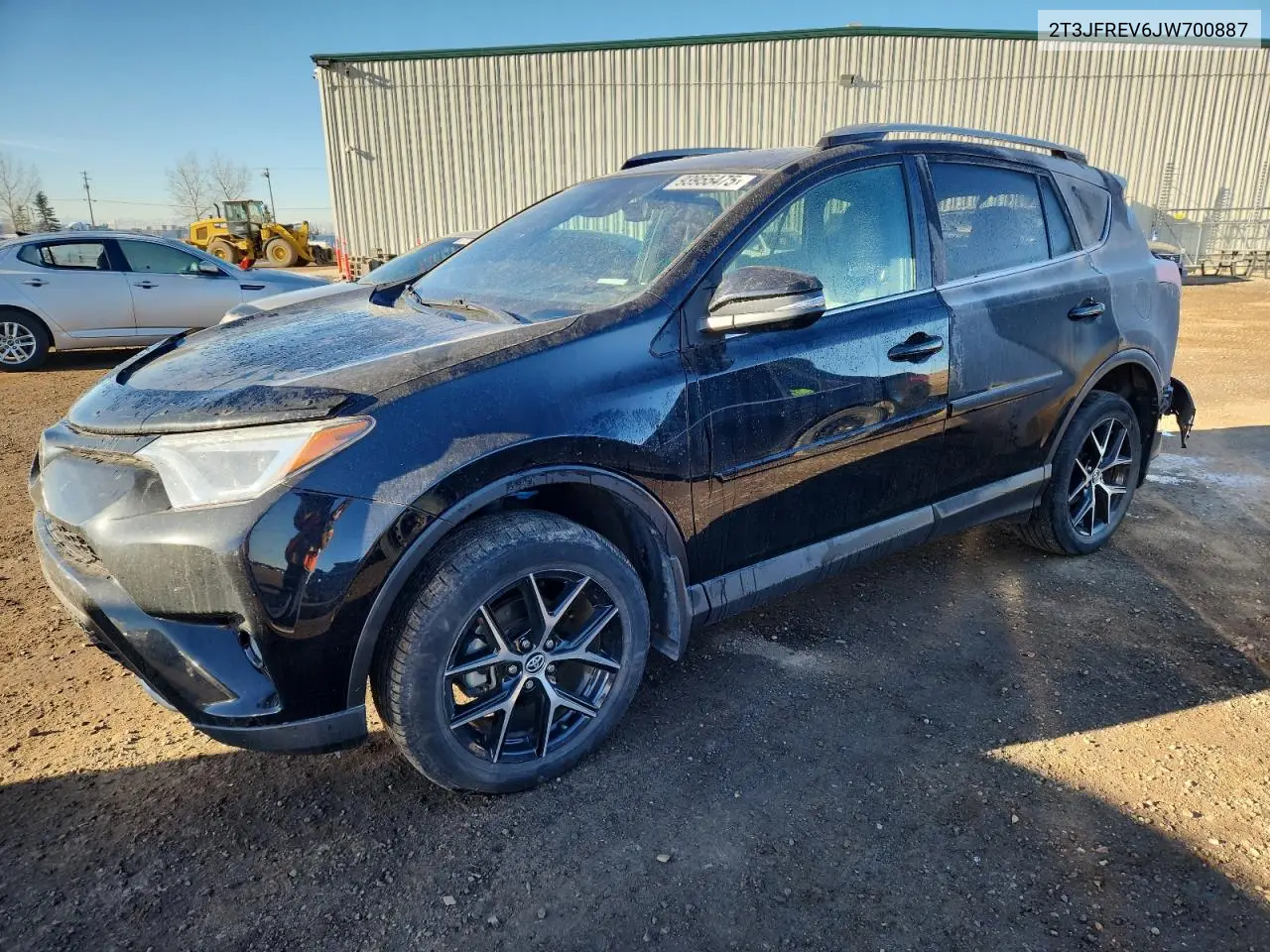 2T3JFREV6JW700887 2018 Toyota Rav4 Se