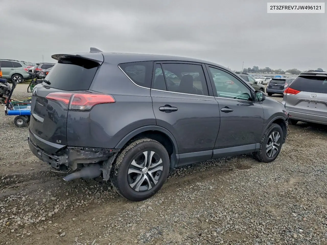 2T3ZFREV7JW496121 2018 Toyota Rav4 Le