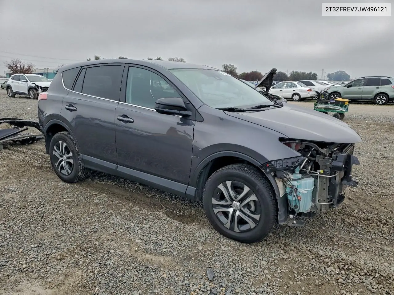 2T3ZFREV7JW496121 2018 Toyota Rav4 Le