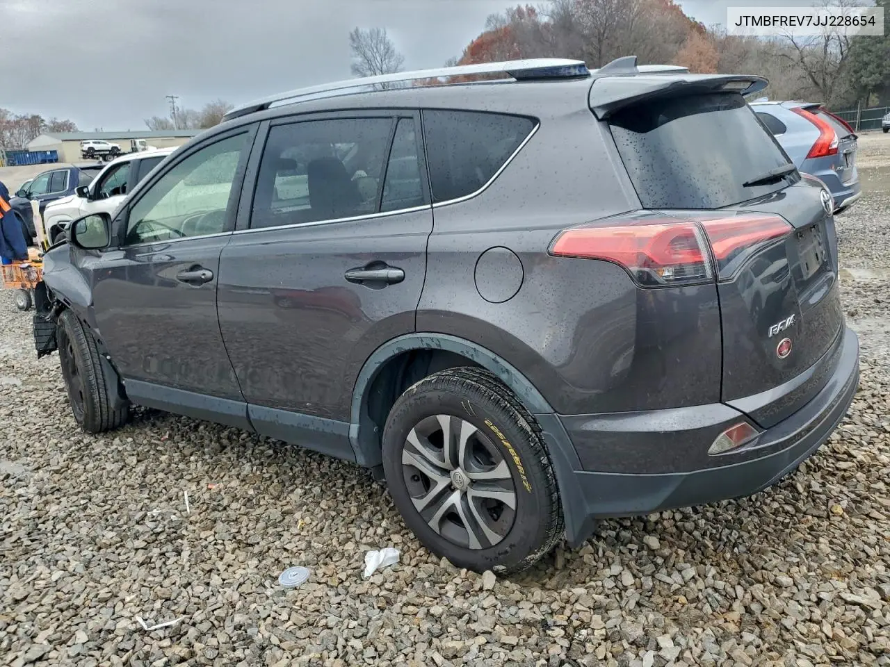 JTMBFREV7JJ228654 2018 Toyota Rav4 Le
