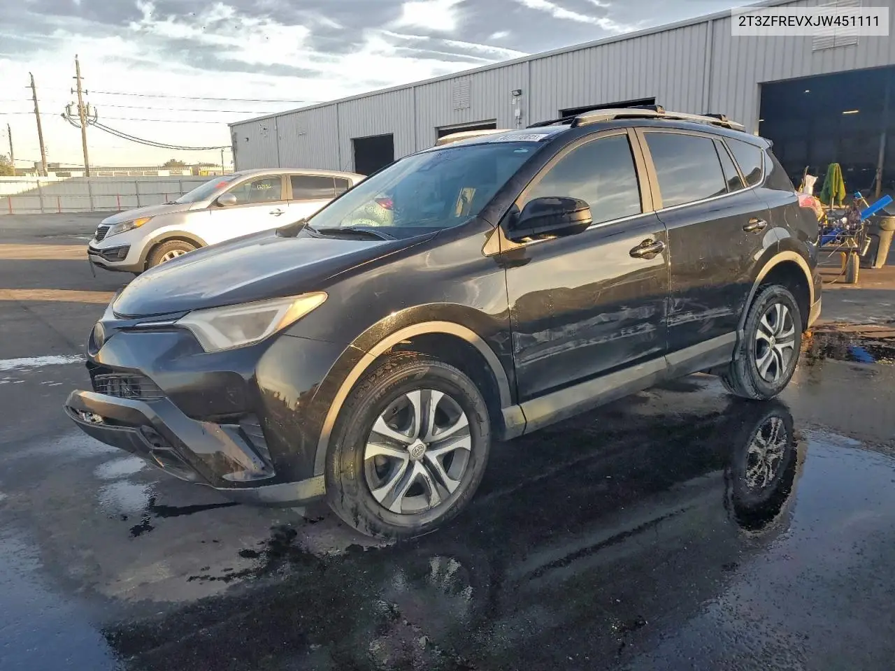 2T3ZFREVXJW451111 2018 Toyota Rav4 Le