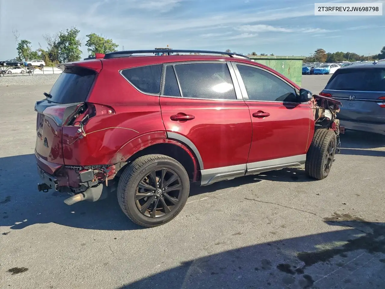 2T3RFREV2JW698798 2018 Toyota Rav4 Adventure