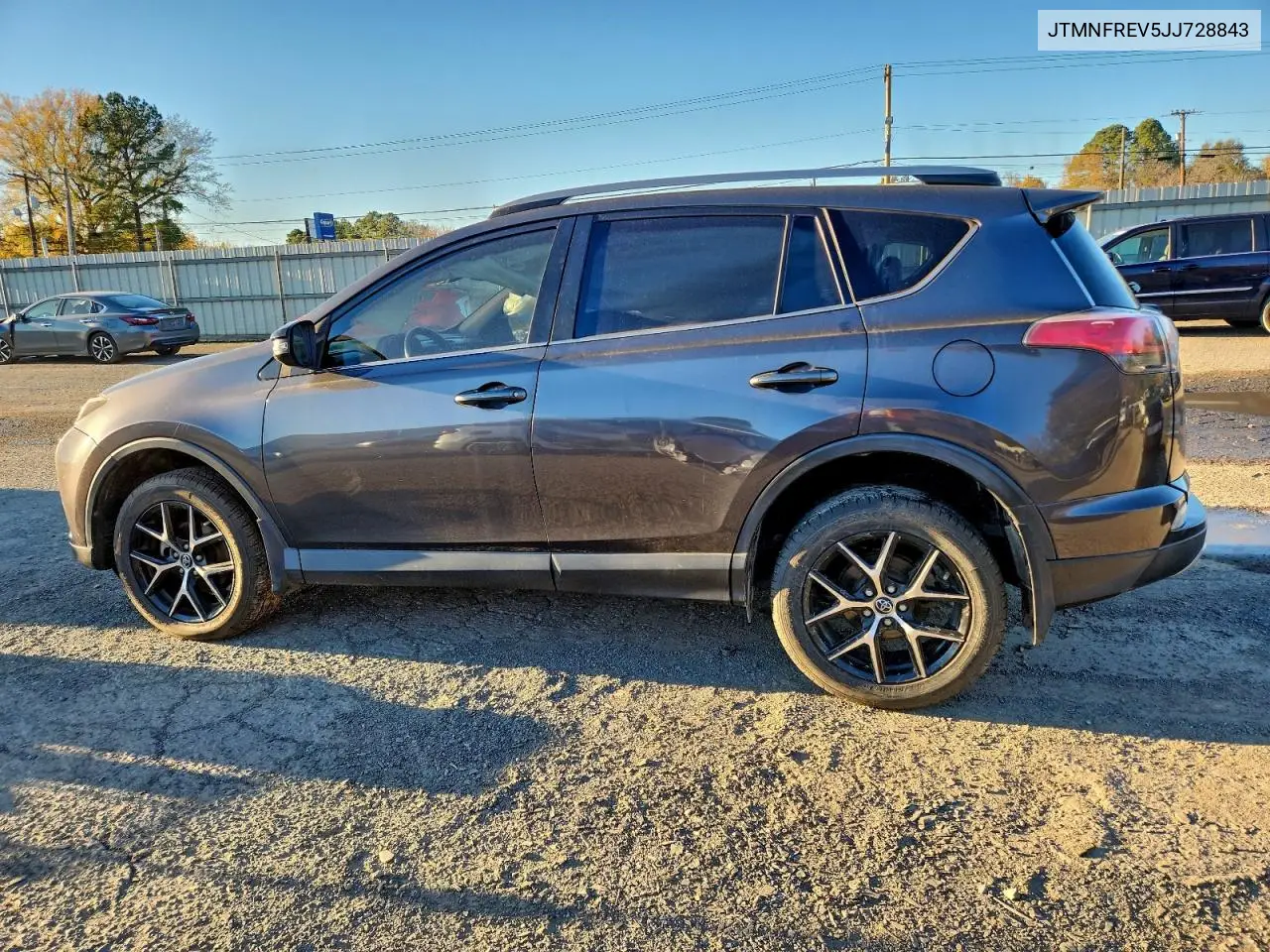 JTMNFREV5JJ728843 2018 Toyota Rav4 Se