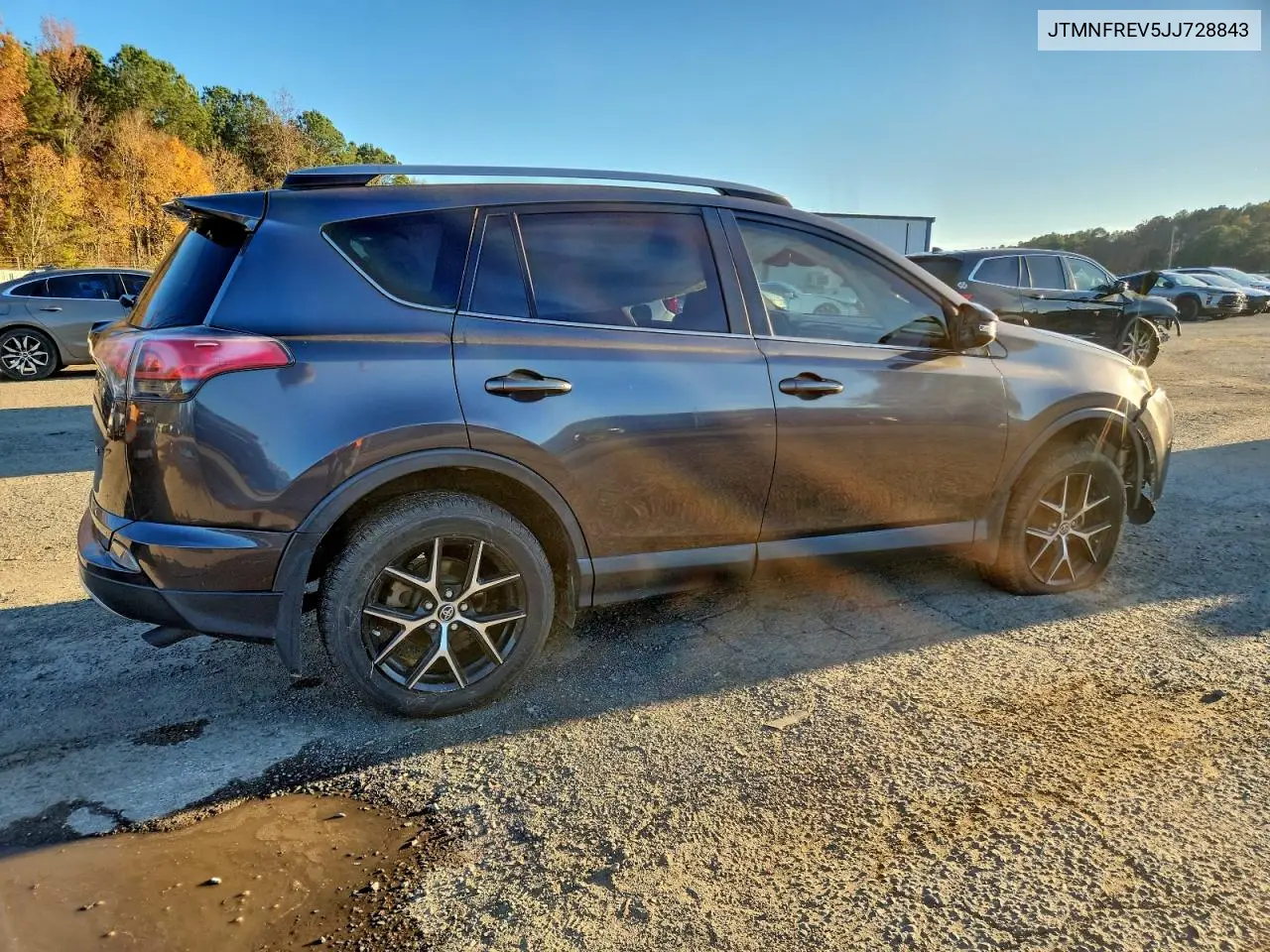 JTMNFREV5JJ728843 2018 Toyota Rav4 Se