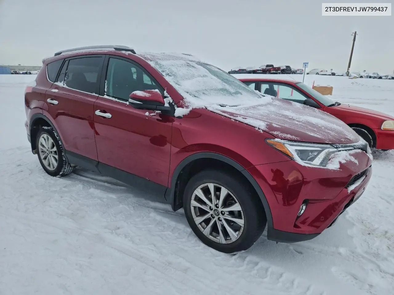 2T3DFREV1JW799437 2018 Toyota Rav4 Limited