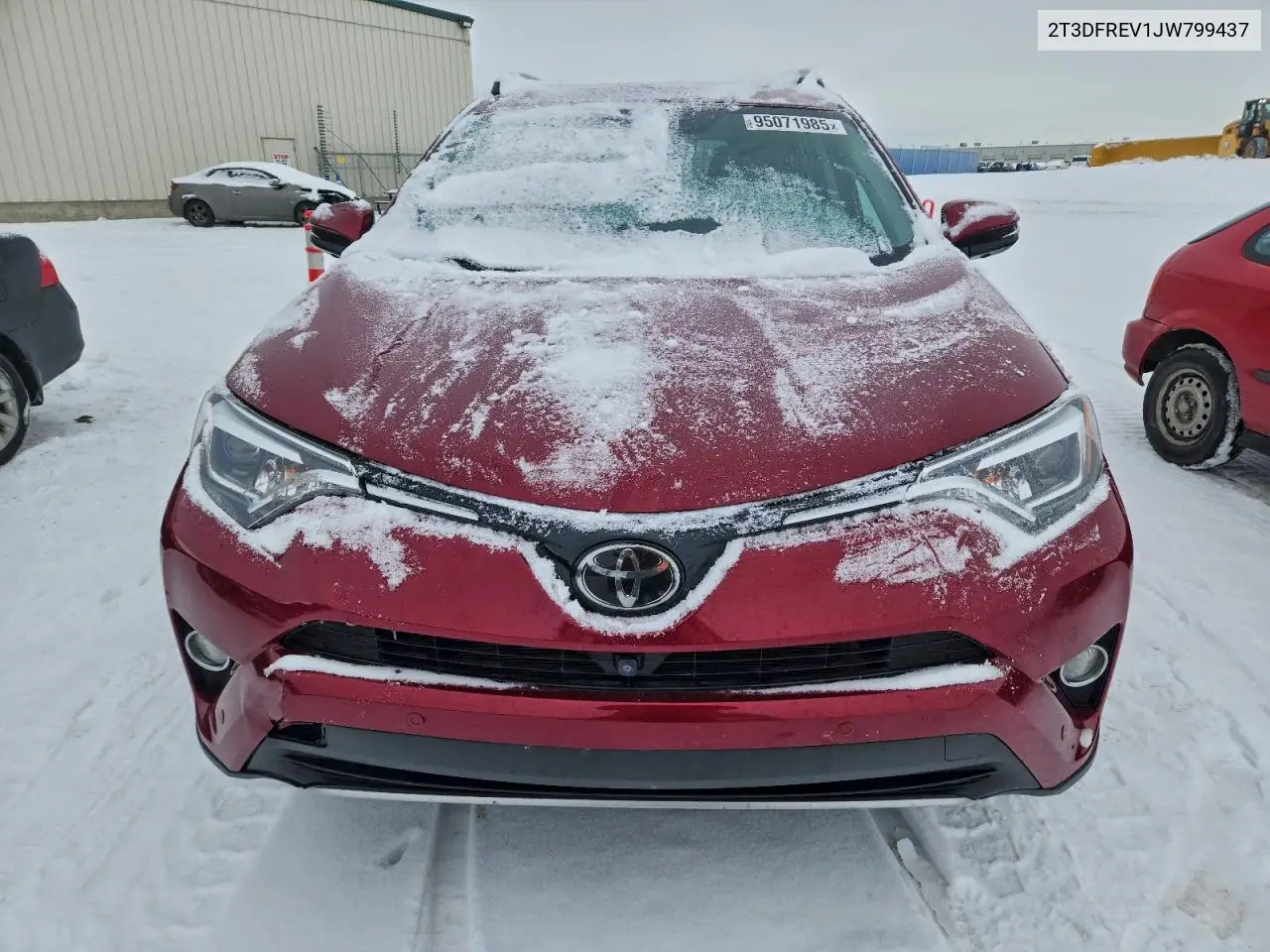 2T3DFREV1JW799437 2018 Toyota Rav4 Limited